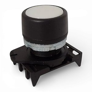 Botão Plastico Faceado 22mm Weg - XB2BW31M1C Branco