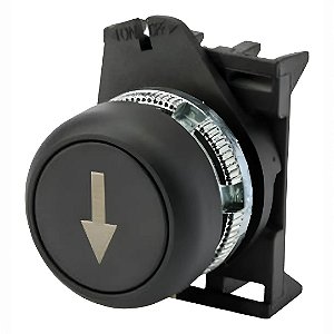 Botão Pulsante Seta Branca Giovenzana PPRN8BLF