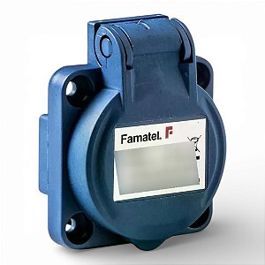 Tomada Embutir 20a 250v 2p+t Ip54 13959 Padrao Brasileiro