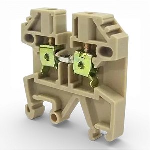 Kit 20 Borne Passagem MTB6EN Metaltex Saki 6mm Bege