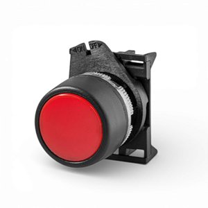 Botão Comando Elétrico Giovenzana - Pprn1 Vermelho