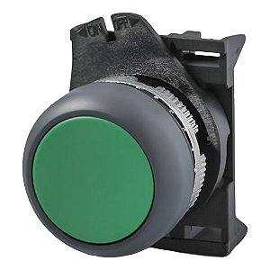 Botão Comando 22mm Faceado Giovenzana - Pprn2gl