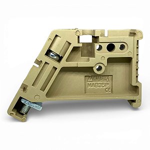 Bloco Fixação Metaltex - MAB35P Kit 5UN Trilho Din TS35