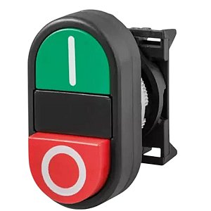 Botão Comando Duplo Verde Vermelho Giovenzana PPDN
