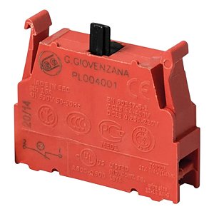 Bloco Contato Auxiliar Giovenzana - PL004001CD