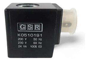Bobina Da Válvula Solenoide 200v 50hz 230v 60hz 24va