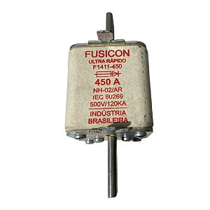 Fusivel Ultra Rapido Nh2 450a 500v Fusicon