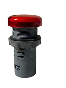 2 Sinaleiro 22mm LED Vermelho 220Vca XA2EVM4LC Schneider