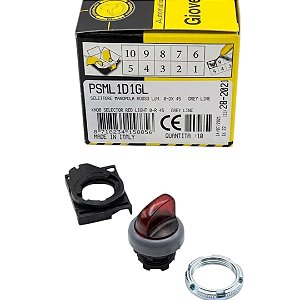 Chave Seletora Giovenzana PSML1D1GL Comando Elétrico