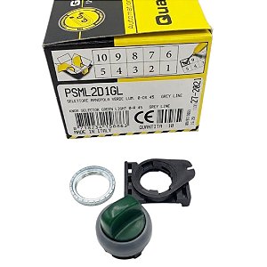 Botão Seletor Giovenzana PSML2D1GL 22mm