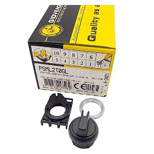 Chave Seletora Giovenzana PSML5D2GL 22mm 2 Posições