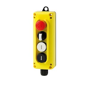 Botoeira Controle Giovenzana - TLP4.E 4 Botões Coluna