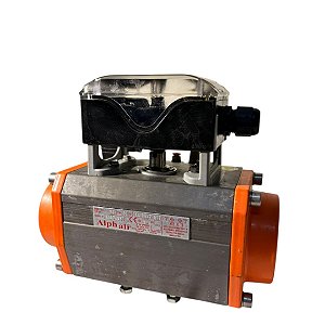 Atuador Pneumático AlphAir Metal Work 085 F5/7 Q17 e Válvula
