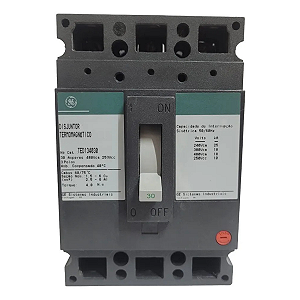 Disjuntor 3 polos 20 A 240/480V GENERAL ELECTRIC TED134020