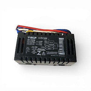 KIT 3 Reator Eletrônico Ecp Nano 2x20/18w 127v/220v 127-220v