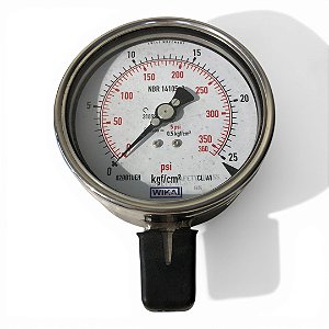 MANÔMETRO BOURDON INOX-23250100-WIKA 50mm/350mm