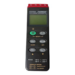 Termômetro HH309A com Quatro Canais Sem Carregador