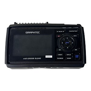 Registrador de dados Logger GL240 GRAPHTEC