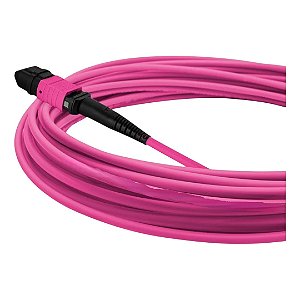 Cabo Mpo Fêmea 12fo Om4 Mmf 10m Tipo B Para NEXCONEC