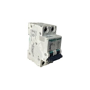Disjuntor Bipolar Schneider C60n B10 Curva C 10a 440v 6ka