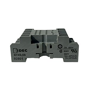Base Soquete Rele 14 Pinos 7A 300V Idec - SY4S-05
