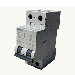 Disjuntor Mini Bipolar 20A 220/380VCA C 3KA 5SL12MCBC20