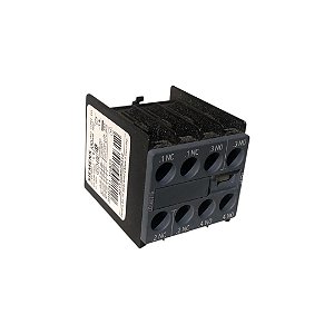 Bloco de Contatos Auxiliares Frontal 2NA+2NF 3RH2911-1HA22