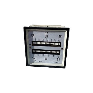 Medidor de Frequência 55-65 Hz 100- 120V Gossen