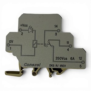 C904454.1100 Relé Acoplador Soquete Conexel Dk5 R/1rev