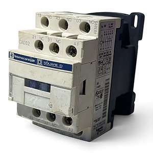 Contator Auxiliar Telemecanique Cad32 3na2nf  TELEMECANIQUE