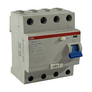 Interruptor Dr 4P 400Vca 80A 30Ma F204AC800.03 - ABB