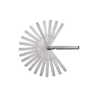 Calibrador de Folga Leque 13 Lâminas Retas 114mm 0,04-5,00mm