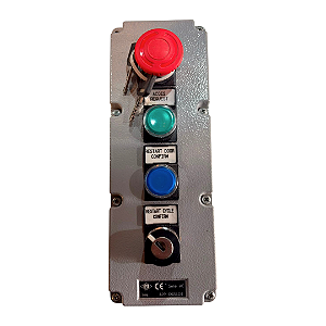 Caixa Controle Botoeira Emergencia Chave ILME A2P 0925.04