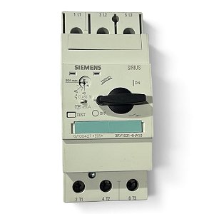 Disjuntor 3rv1031 4ha10 Ajuste 40a 50 A Motor Siemens