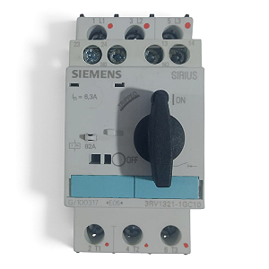 Disjuntor Siemens 3RV1321-1GC10 6,3A S0