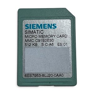 Cartao de Memoria Siemens 6ES7953-8LJ20-0AA0