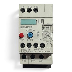 Rele Termico Siemens 3RU1116-1AB1 0.55-0.8A