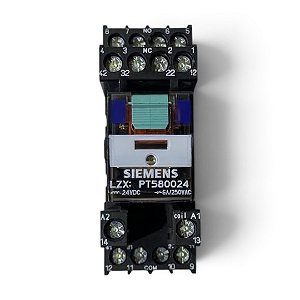 Base Mais Relé Acoplador 24VCC Siemens PT78740/PT580024