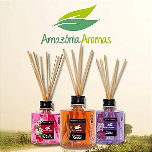 DIFUSOR DE AMBIENTES AMAZÔNIA AROMAS 270ML FLOR DE CEREJEIRA