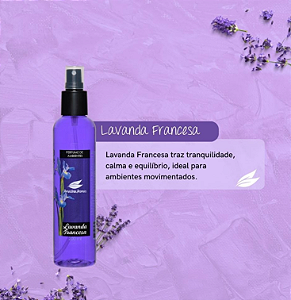 PERFUME DE AMBIENTES AMAZÔNIA AROMAS 200ML - LAVANDA FRANCESA