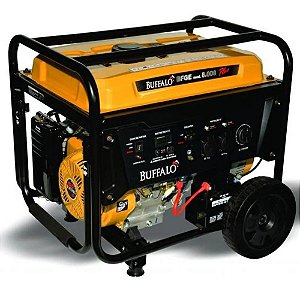 Gerador Buffalo BFGE‑8000 Plus Gasolina 15 CV 8 kVA – Monofásico 115/230 V