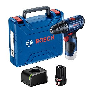 Parafusadeira Furadeira Bosch GSB 120-LI 12V com Maleta e Bateria