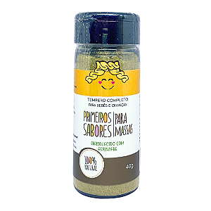 Tempero Primeiros Sabores Natural Para Massas Terra Amor 40 g