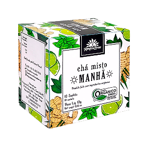 Chá Harmonia Manhã Orgânico Kampo De Ervas 10 Sachês