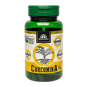 Curcumina Orgânica 90 Cápsulas Kampo De Ervas 600 mg