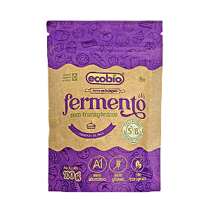 Fermento Químico Não Transgênico Ecobio 100 g
