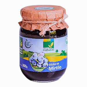 Geleia De Mirtilo Orgânica Coopernatural 300 g