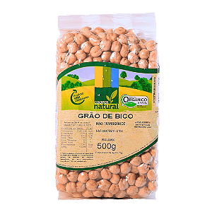 Grão De Bico Orgânico À Vácuo Coopernatural 500 g
