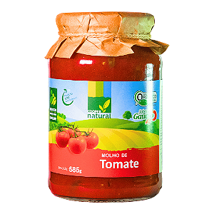 Molho De Tomate Orgânico Coopernatural 585 g