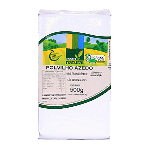 Polvilho Azedo Orgânico À Vácuo Coopernatural 500 g
